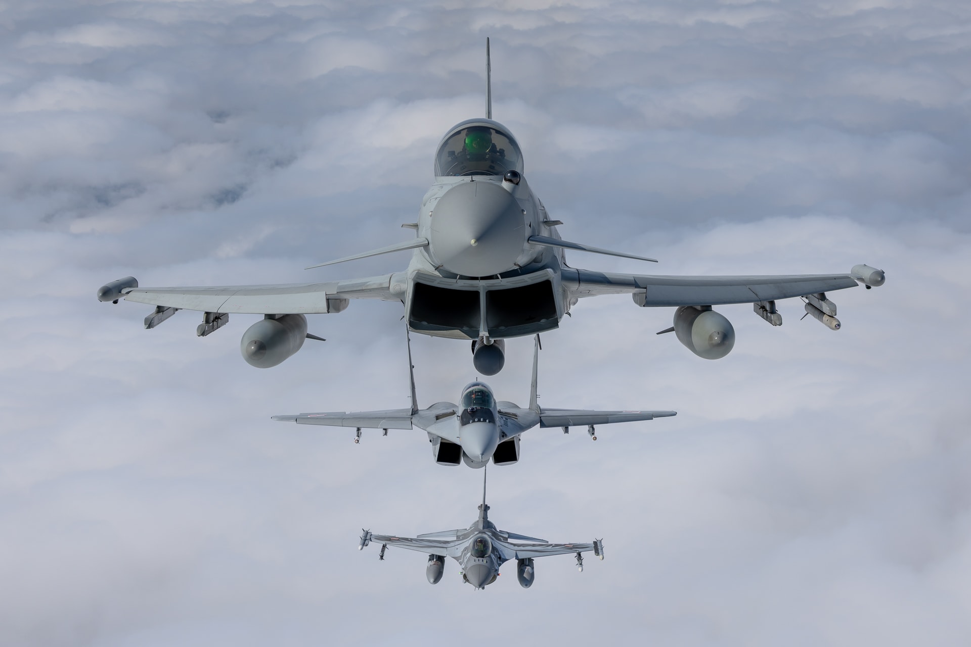 Eurofighter Typhoon, MiG-29, F-16 Enhanced Air Policing